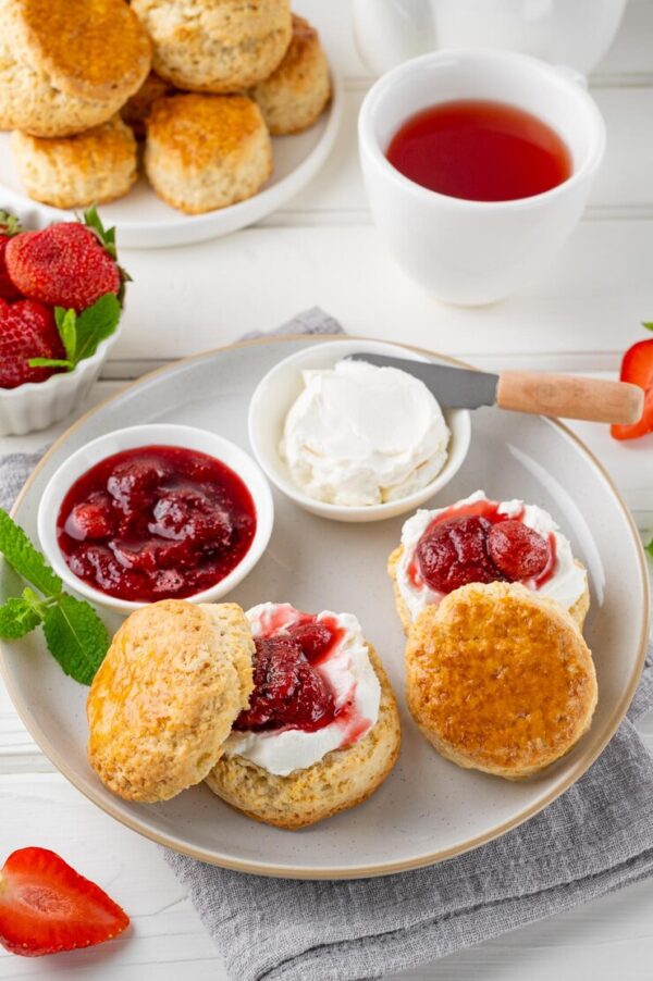 Los scones de avena, una receta en versión fitness.